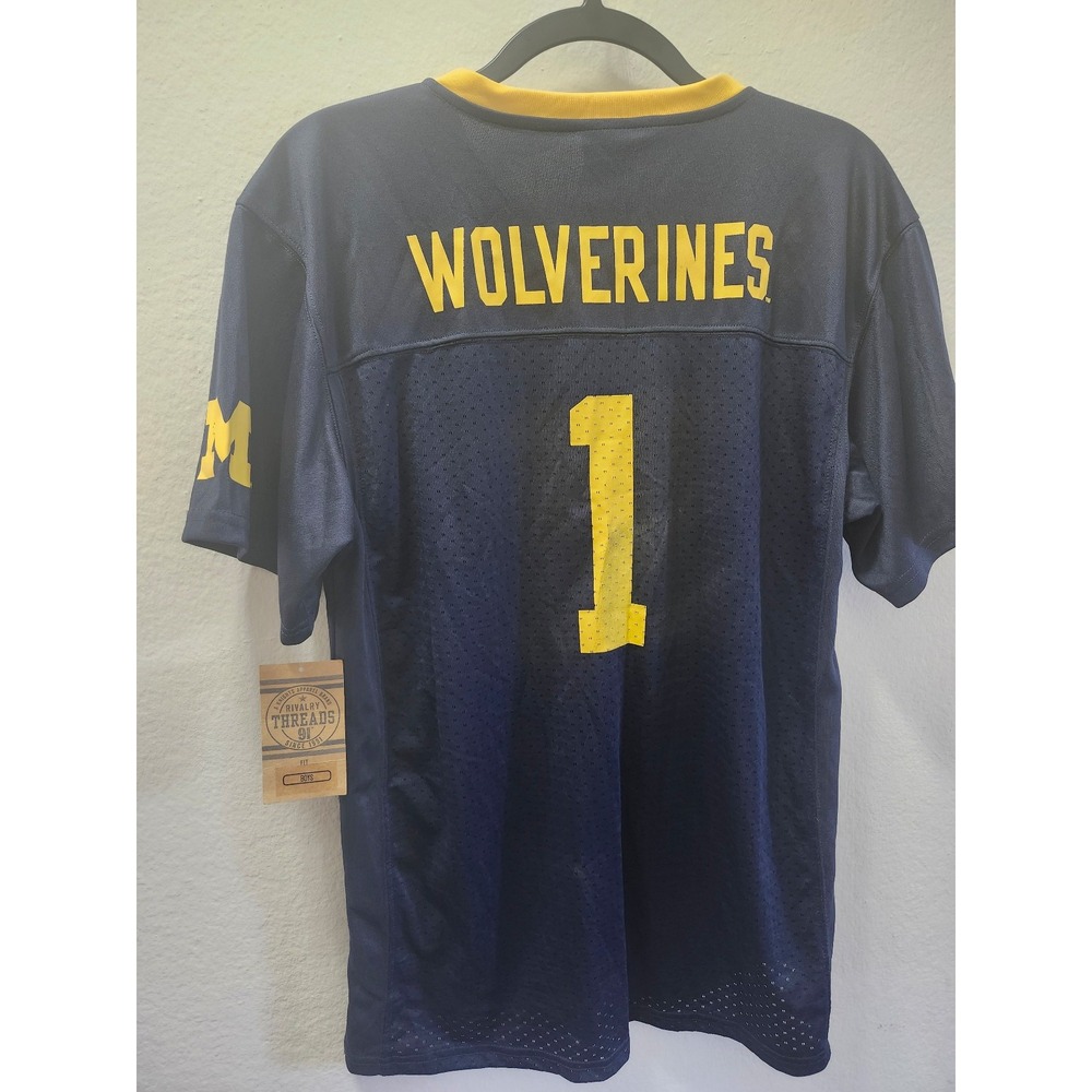 Michigan Wolverines Jersey by Rivalry Threads‎ XL 16/18